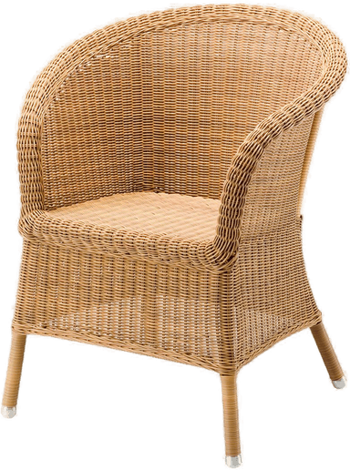 Caneline Derby stol Natural