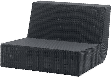 Caneline Savannah enkeltmodul svart