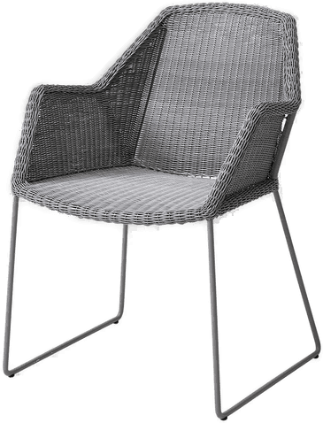 Caneline Breeze Karmstol lysegrå