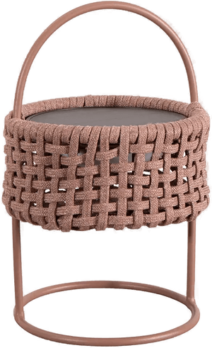 Caneline Illusion lampe Dark rose