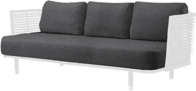 Caneline Moments/Sense 3-seters sofaputesett Mørkegrå