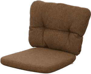 Caneline Basket stolsdyna Umber brown