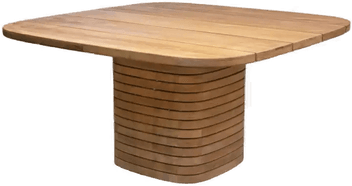 Caneline Mellow matbordramme 144x144 cm