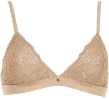 Missya Pearl Bra Top Beige