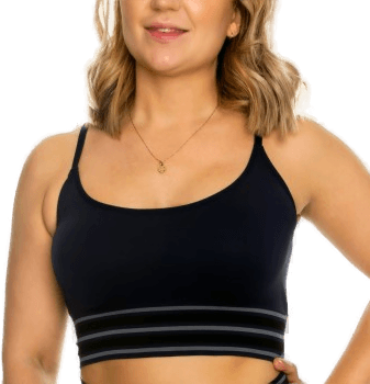 Missya BH Lucia Long Bra Top Mørkblå