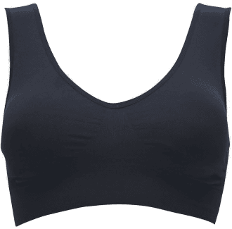 Missya Lucia Bamboo Bra Top Svart