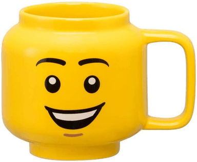 Lego - Iconic krus liten glad gutt 25,5 cl