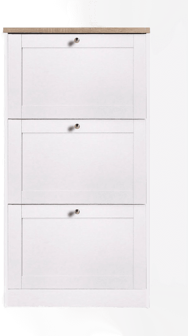 Loft24 Skoskap HEIDE Hvit