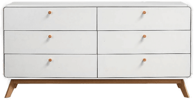 Loft24 Kommode Cassie 3+3 skuffer