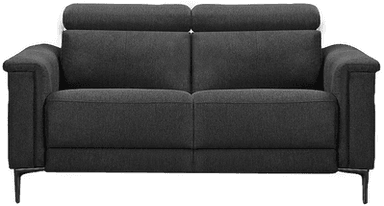Loft24 Sofa 2 Seter Recliner Lund Grå