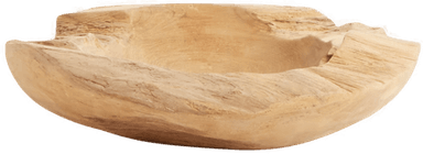 Muubs Skål Rustic Teakrot Ø30 cm
