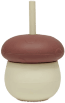 OYOY Mushroom kopp Offwhite-red
