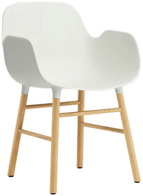 Normann Copenhagen Form Armchair Oak White