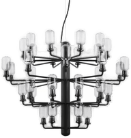 Normann Copenhagen Amp lysekrone black, large