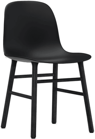 Normann Copenhagen Form Chair Black Oak