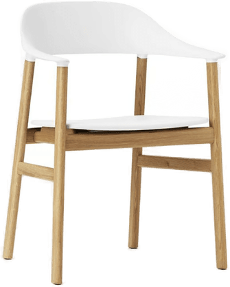 Normann Copenhagen Herit Armchair Hvit