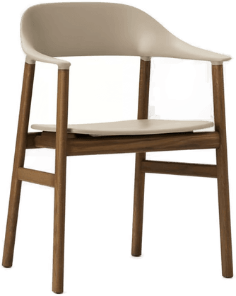 Normann Copenhagen Herit Armchair Smoked Oak Sand
