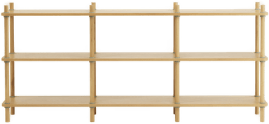 Normann Copenhagen Jam Bookcase Oak/Grey