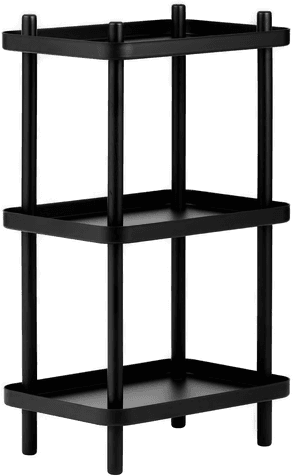 Normann Copenhagen Blokk hylle Svart