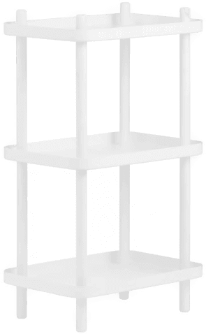 Normann Copenhagen Block Hylle Hvit