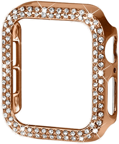 Incover Hard Plast Deksel til Apple Watch 40mm - Rose Gold