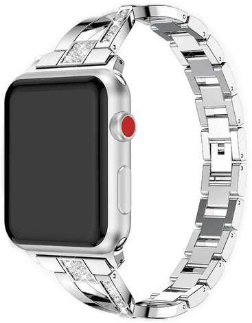 Incover Stålrem til Apple Watch Sølv