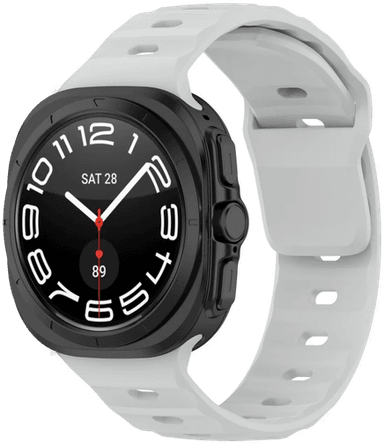 Eiderwood Silikonrem til Samsung Galaxy Watch Ultra 47 mm - Lys Grå