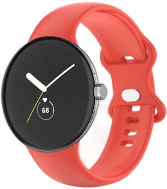 Eiderwood Silikonrem til Google Pixel Watch 41mm - Rød