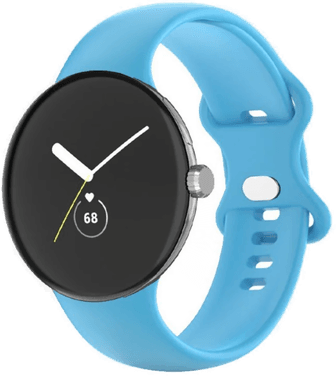 Eiderwood Silikonrem til Google Pixel Watch 41mm - Lyseblå