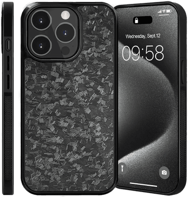 Eiderwood iPhone 15 Pro Deksel - Svart