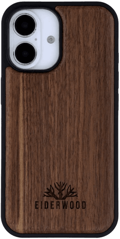 Eiderwood iPhone 16 Tredeksel - Valnøtttre