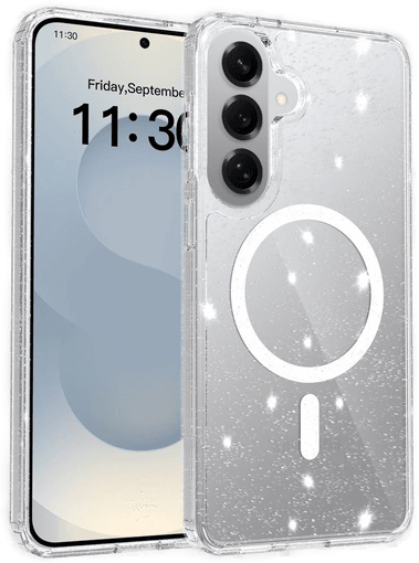 Eiderwood Magnetisk Plast Glitter Deksel til Samsung Galaxy S26+