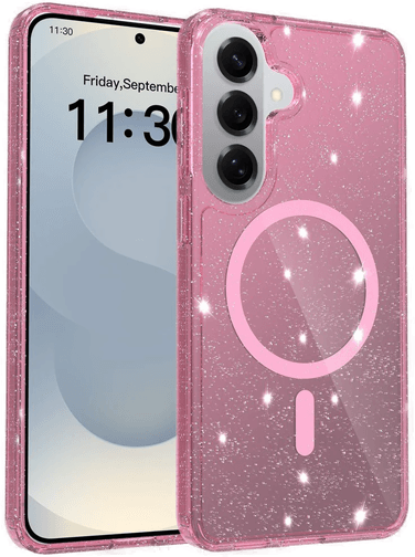 Eiderwood Magnetisk Plast Glitter Deksel til Samsung Galaxy S26+