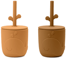 Done By Deer Wally Sugerørkrus 2-Pk, Mustard