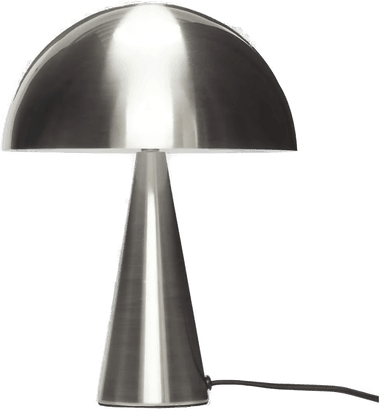 Hübsch bordlampe 33 cm Metall-nikkel