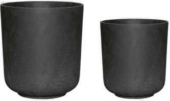 Hübsch Krukker steingods 2-pakning