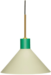 Hübsch Crayon taklampe 35 cm, grønn