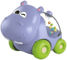 Scandinavian Baby Products leketøysbil flodhest