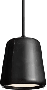 New Works Material Originals henge marmor svart