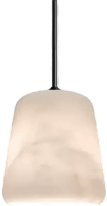 New Works Material hengelampe marmor