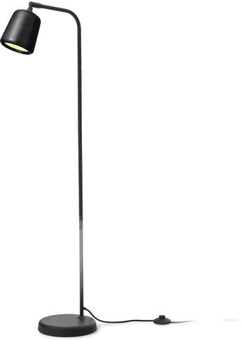 New Works Materiale gulvlampe, svart