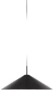 New Works Brolly LED-hengelampe, Ø 70 cm, svart