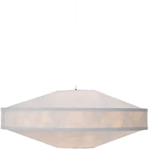 New Works Kite hengelampe, Ø 75 cm, hvit