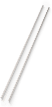 New Works Wall Bar 1900 2-Pack Hvit