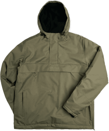Woodbird Frenzy Anorak Jacket - Dust Green