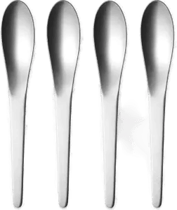 Jensen Arne Jacobsen dessertskje 4-pk