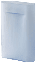 Muuto Ridge Vase 48,5 cm Light Blue