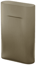 Muuto Ridge Vase 35 cm Taupe