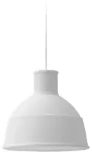 Muuto Unfold taklampe transparent hvit