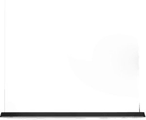 Muuto Linear Pendant Lamp 169,2 cm Svart